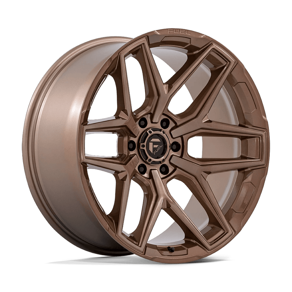 Fuel 1PC FLUX 20x9 ET20 6x120 Platinum Bronze