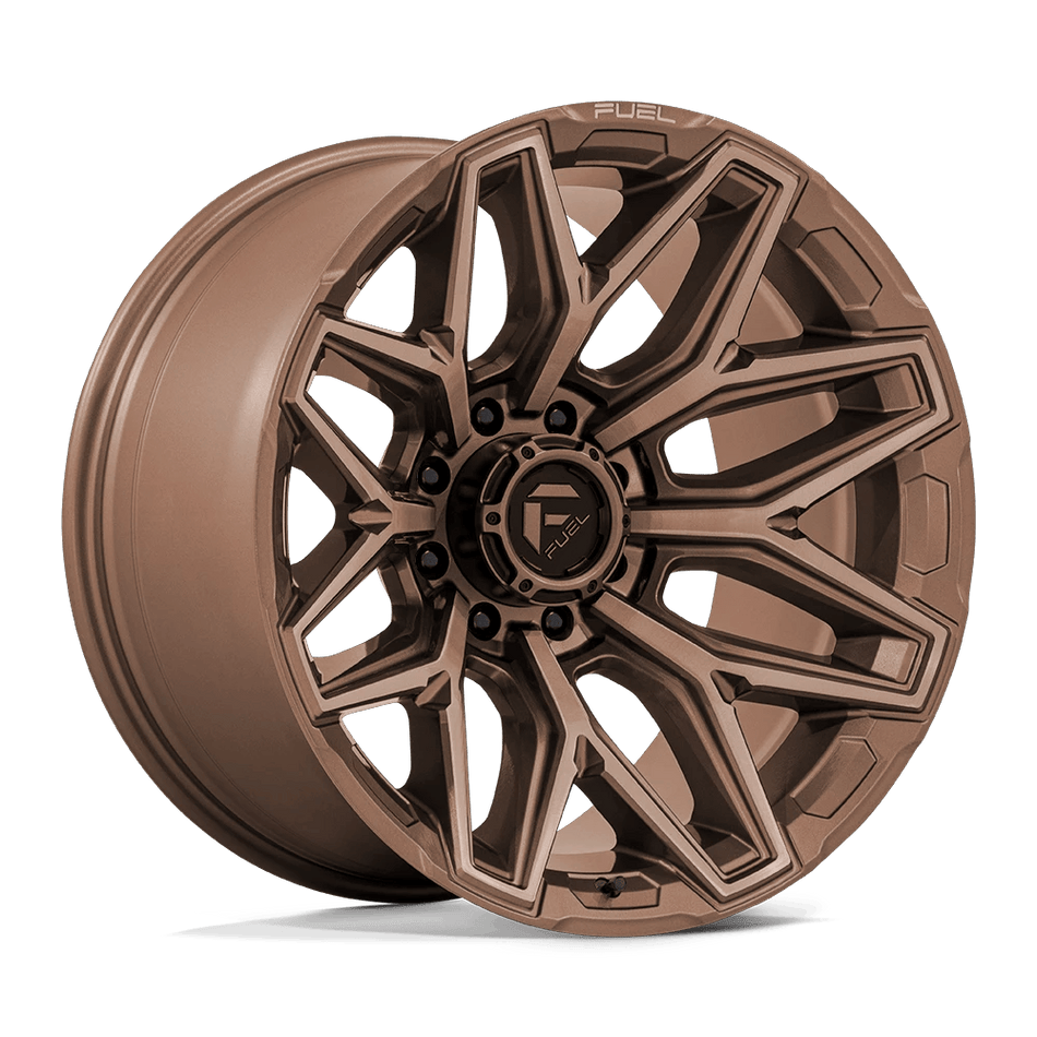 Fuel 1PC FLUX 22x12 ET-44 8x165.1 Platinum Bronze