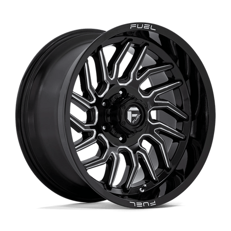 Fuel 1PC D807 HURRICANE 20x10 ET-18 6x139.7 Gloss Black Milled