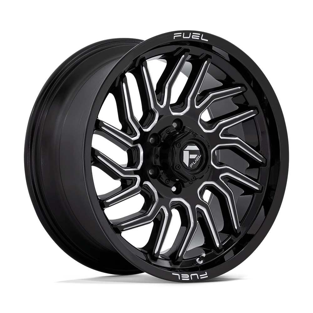 Fuel 1PC D807 HURRICANE 20x9 ET20 6x139.7 Gloss Black Milled