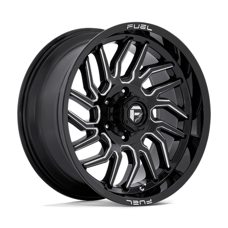 Fuel 1PC D807 HURRICANE 20x9 ET1 6x139.7 Gloss Black Milled