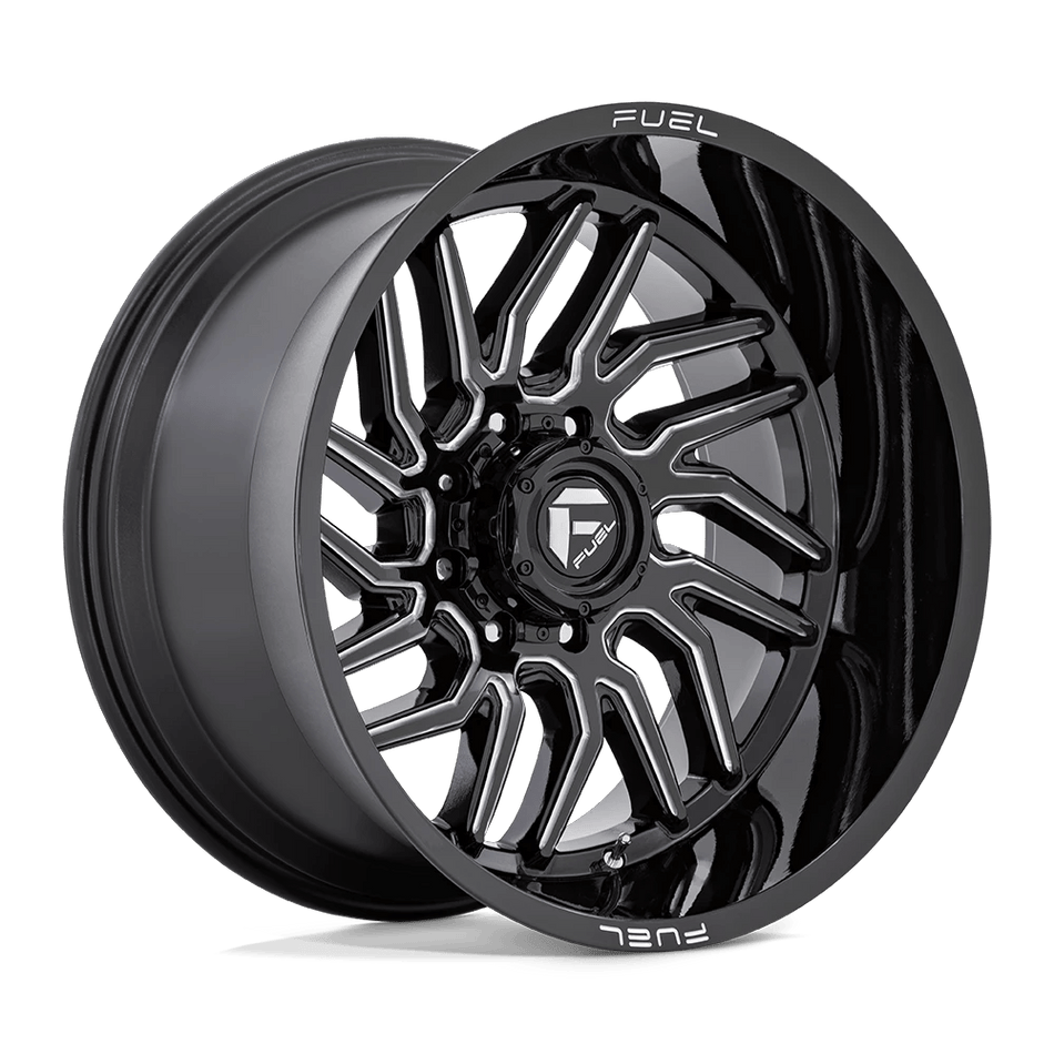 Fuel 1PC D807 HURRICANE 20x9 ET1 5x150 Gloss Black Milled