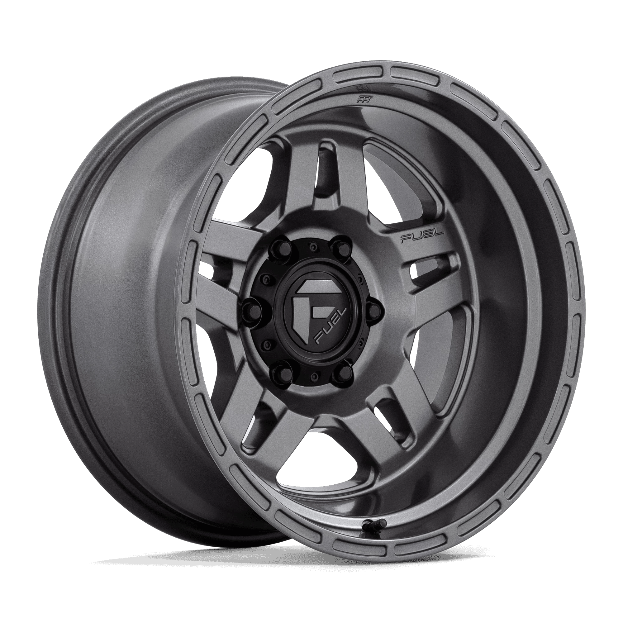 Fuel 1PC D801 OXIDE 17x9 ET-38 6x139.7 Matte Gunmetal