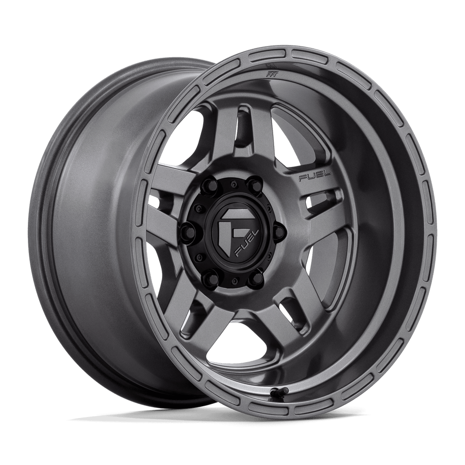 Fuel 1PC D801 OXIDE 17x9 ET-38 6x139.7 Matte Gunmetal