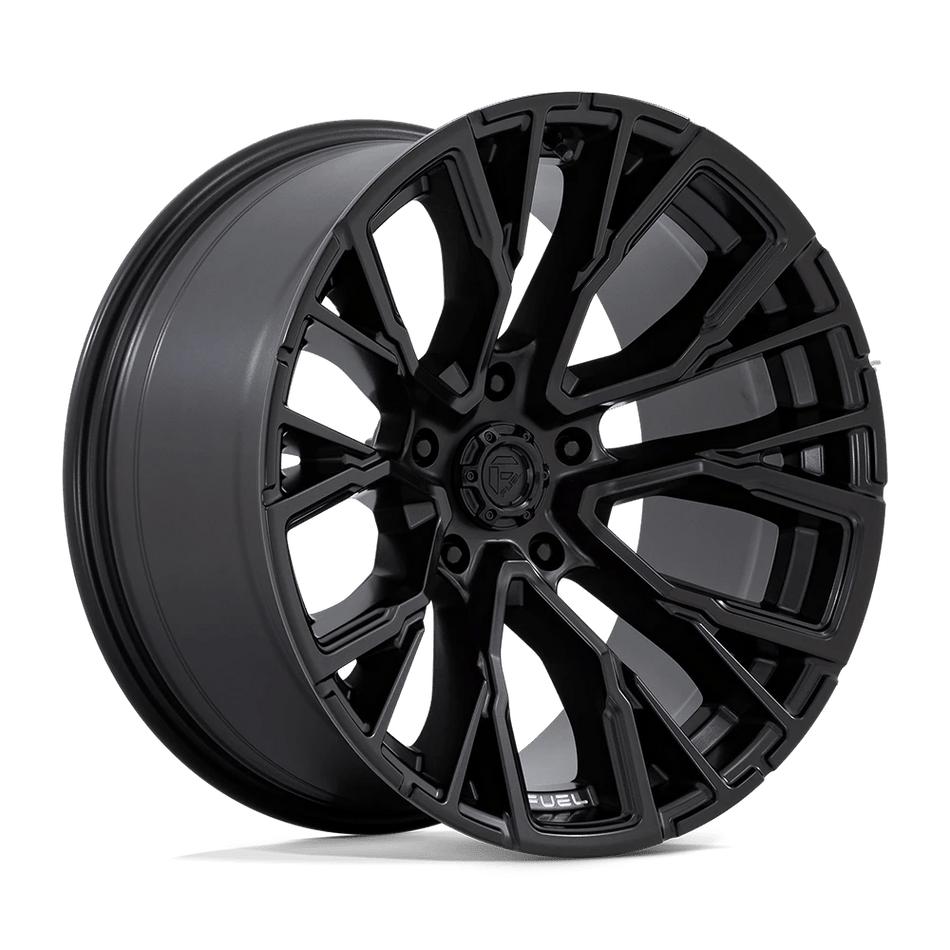Fuel 1PC D847 REBAR 20x10 ET-18 5x127 Blackout