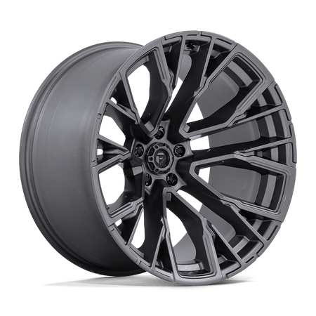 Fuel 1PC D848 REBAR 22x12 ET-44 5x127 Matte Gunmetal