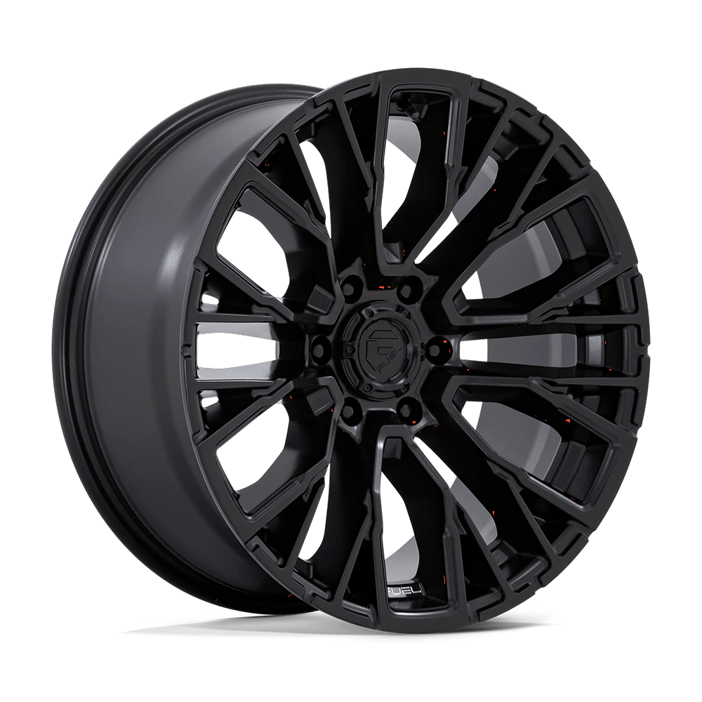 Fuel 1PC D847 REBAR 20x9 ET1 6x135 Blackout