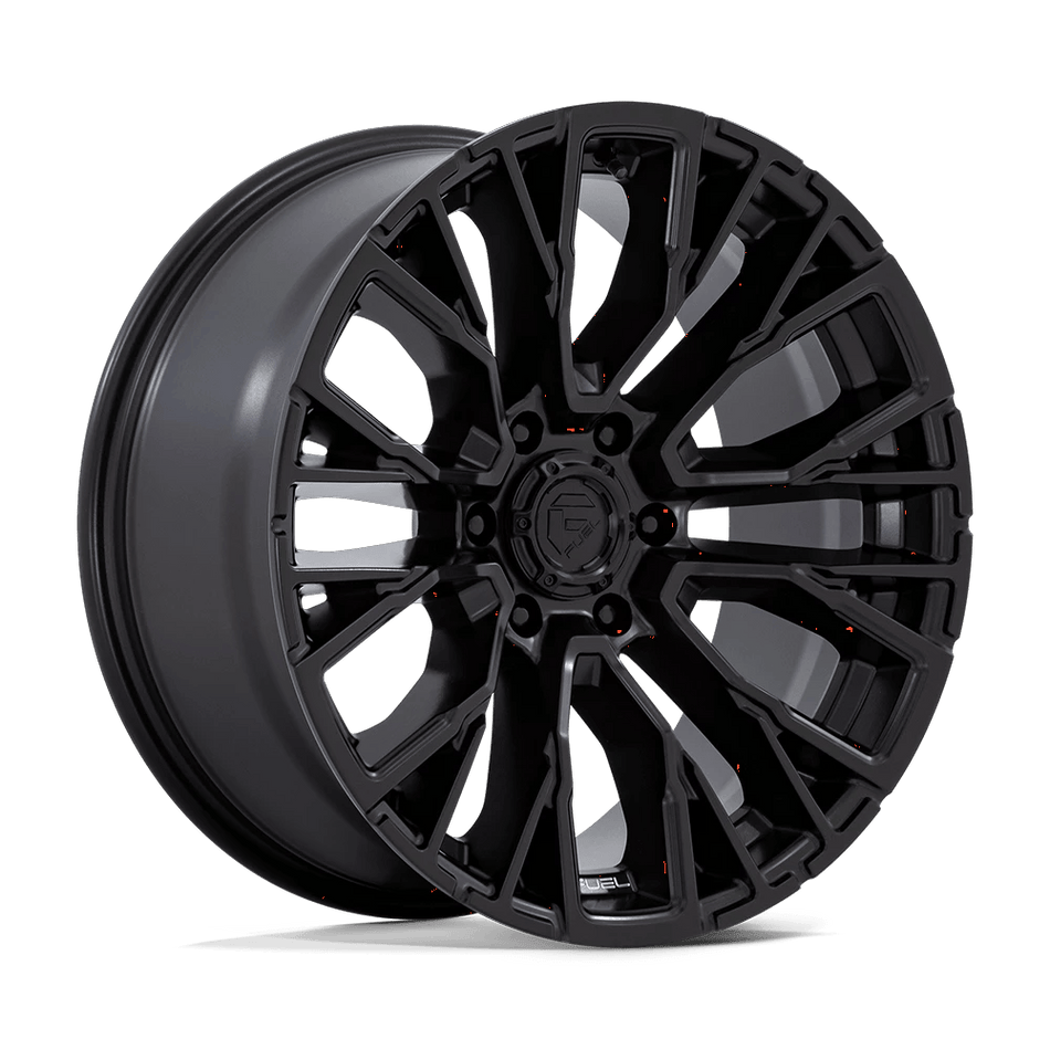 Fuel 1PC D847 REBAR 20x9 ET1 6x135 Blackout