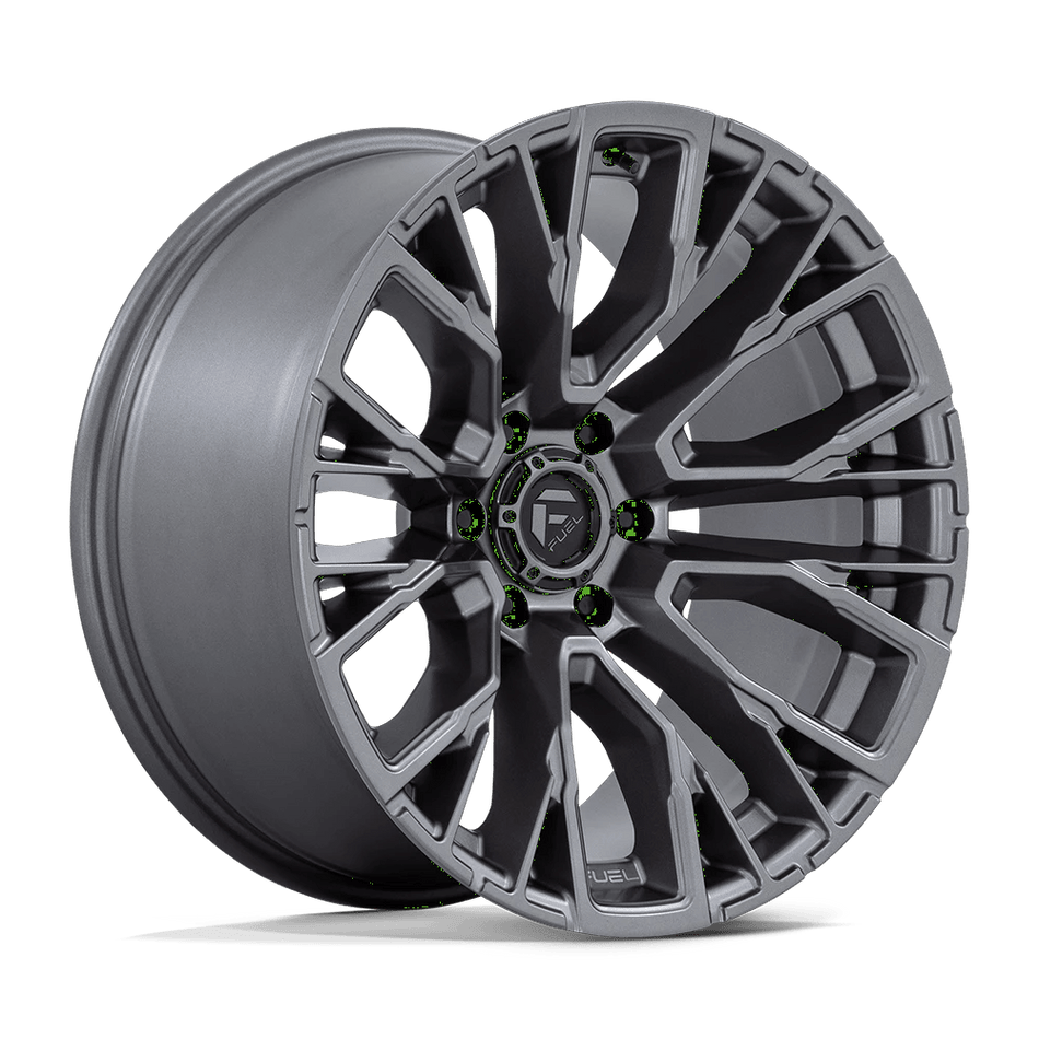 Fuel 1PC D848 REBAR 17x9 ET1 6x120 Matte Gunmetal
