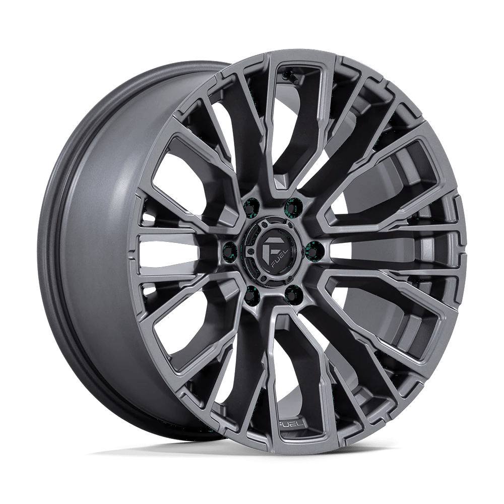 Fuel 1PC D848 REBAR 20x9 ET1 6x139.7 Matte Gunmetal