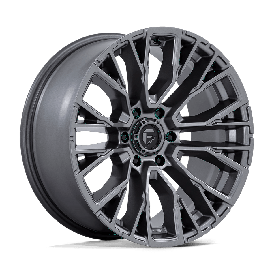 Fuel 1PC D848 REBAR 20x9 ET1 6x139.7 Matte Gunmetal