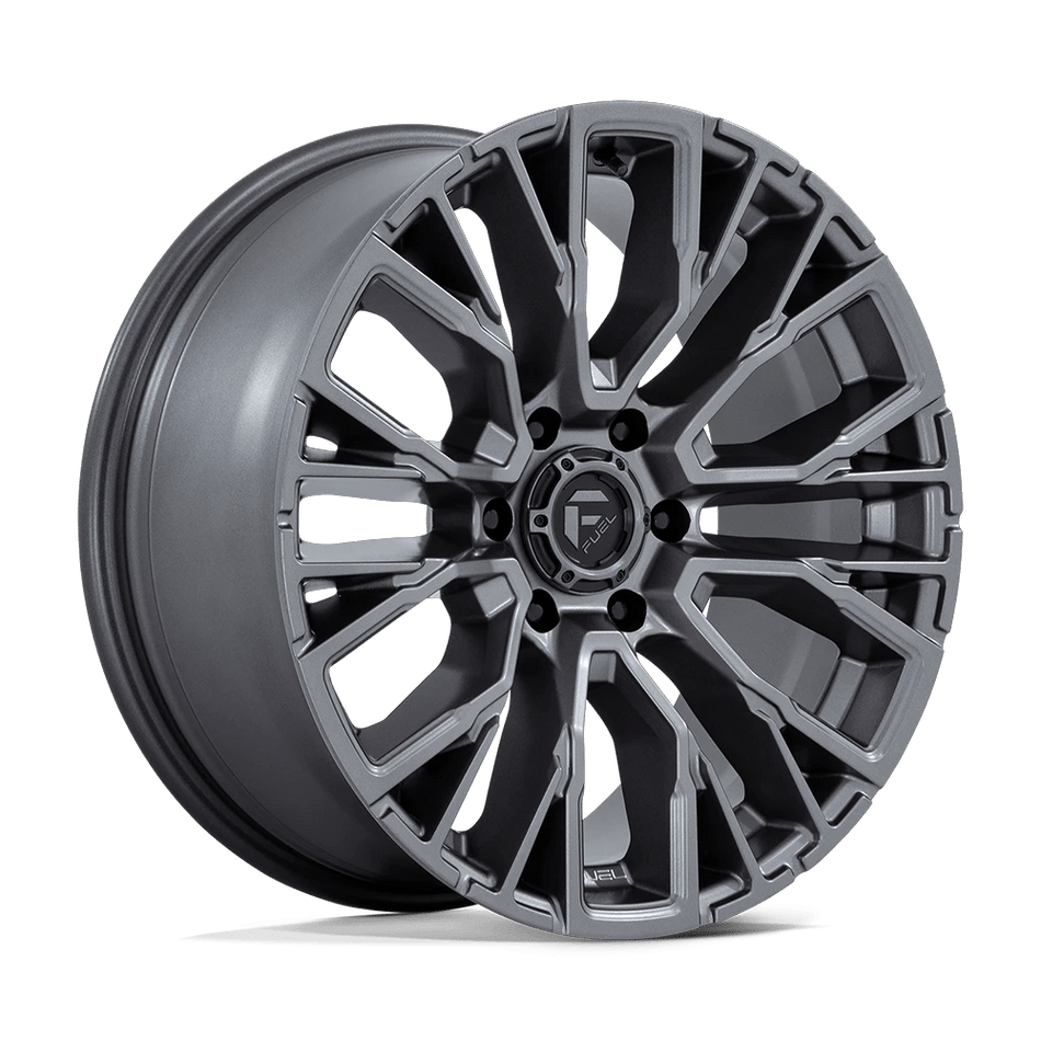 Fuel 1PC D848 REBAR 20x9 ET20 6x139.7 Matte Gunmetal