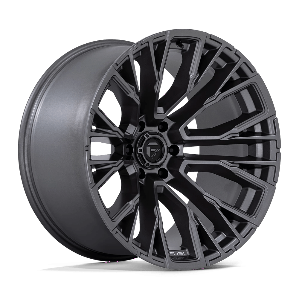 Fuel 1PC D848 REBAR 22x12 ET-44 6x139.7 Matte Gunmetal