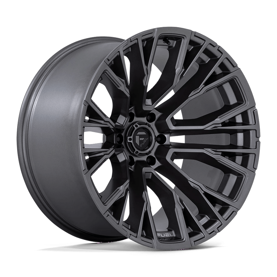 Fuel 1PC D848 REBAR 22x12 ET-44 6x135 Matte Gunmetal