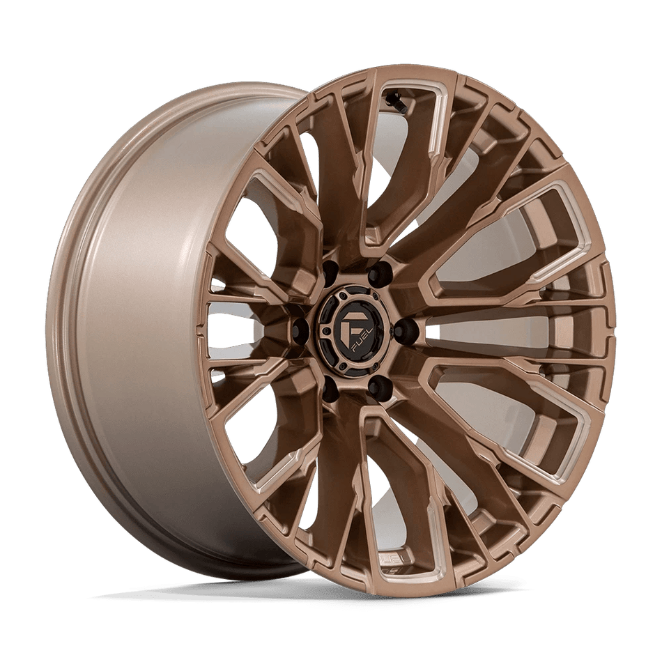 Fuel 1PC D850 REBAR 17x9 ET1 6x114.3 Platinum Bronze Milled