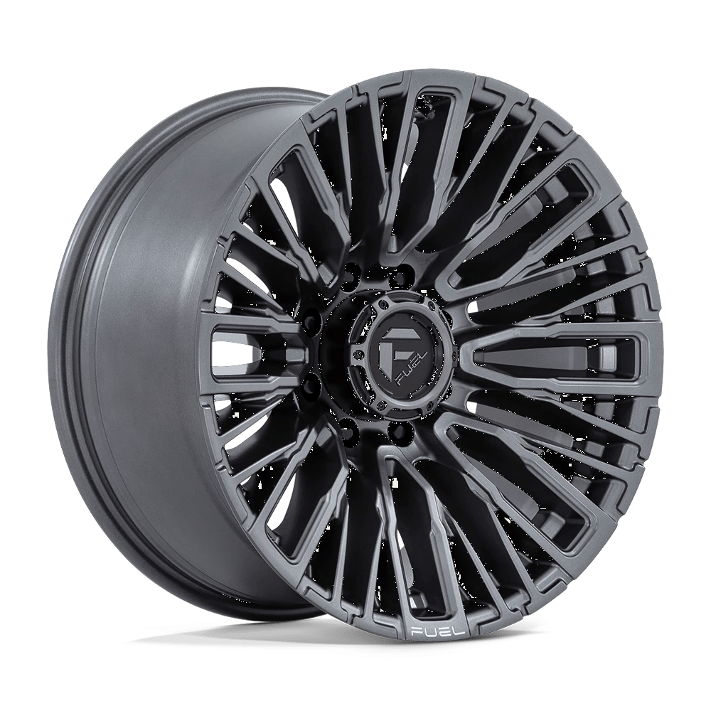 Fuel 1PC D848 REBAR 20x10 ET-18 8x180 Matte Gunmetal