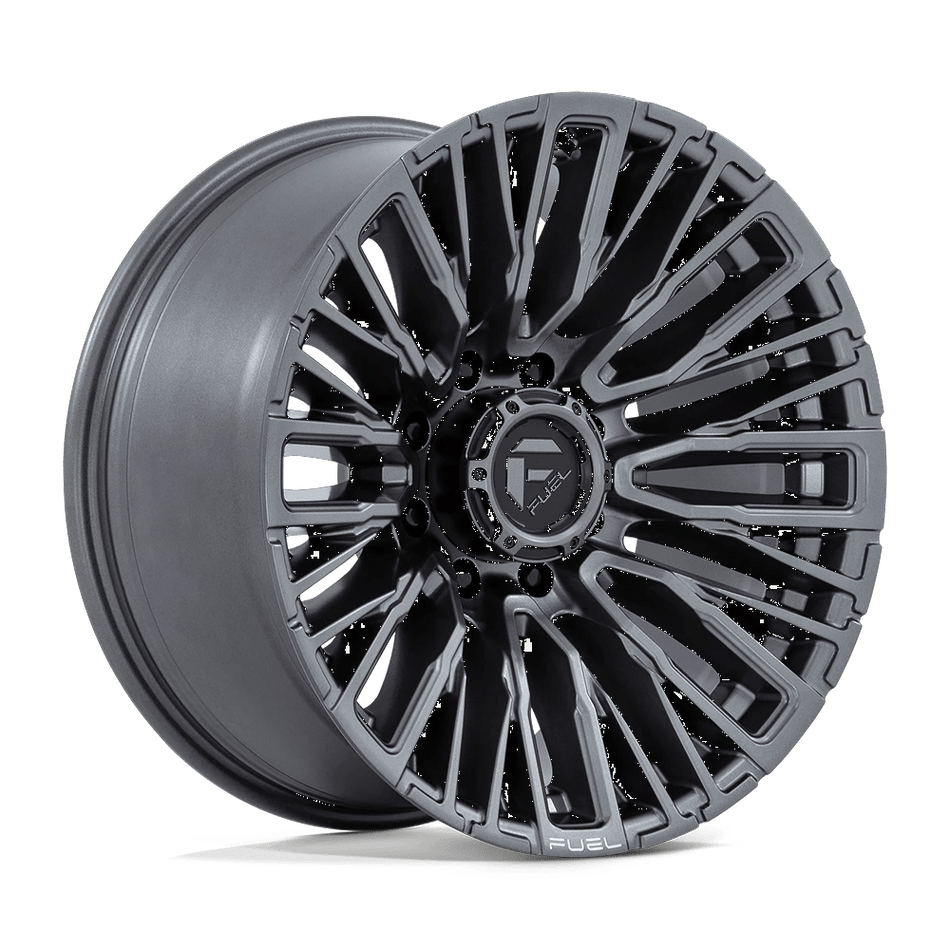 Fuel 1PC D848 REBAR 20x10 ET-18 8x180 Matte Gunmetal