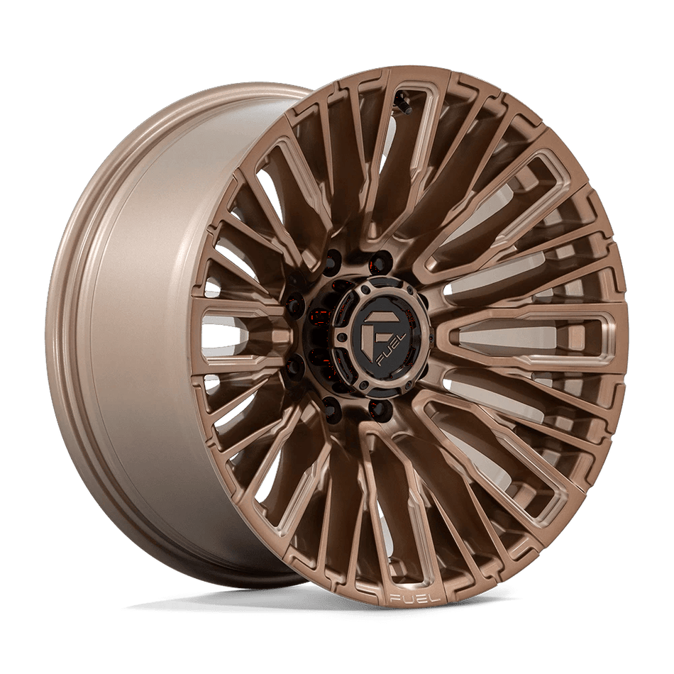 Fuel 1PC D850 REBAR 20x10 ET-18 8x180 Platinum Bronze Milled