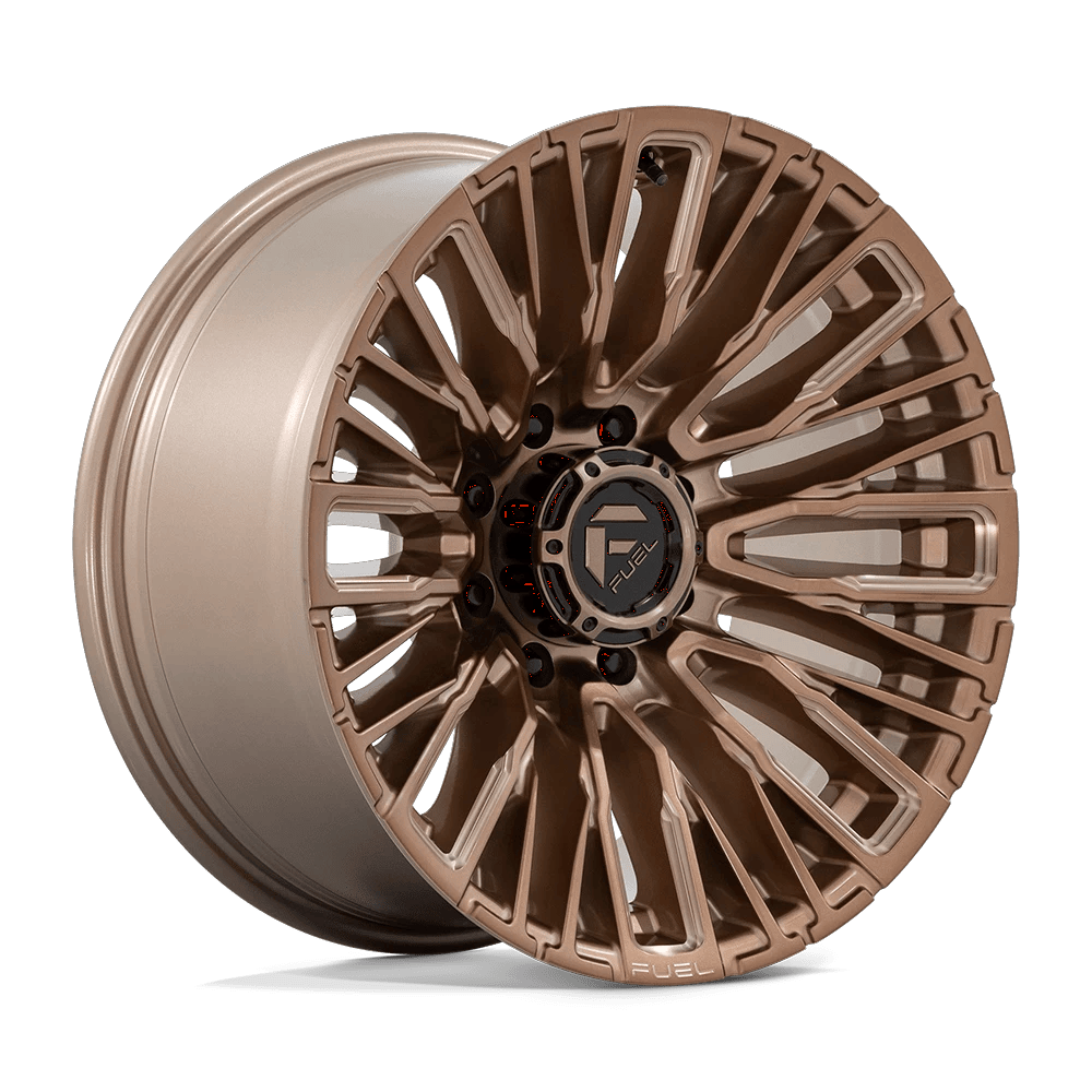 Fuel 1PC D850 REBAR 20x10 ET-18 8x165.1 Platinum Bronze Milled