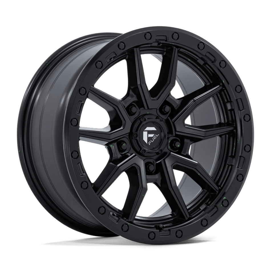 Fuel 1PC D679 REBEL 18x9 ET-12 5x139.7 Matte Black