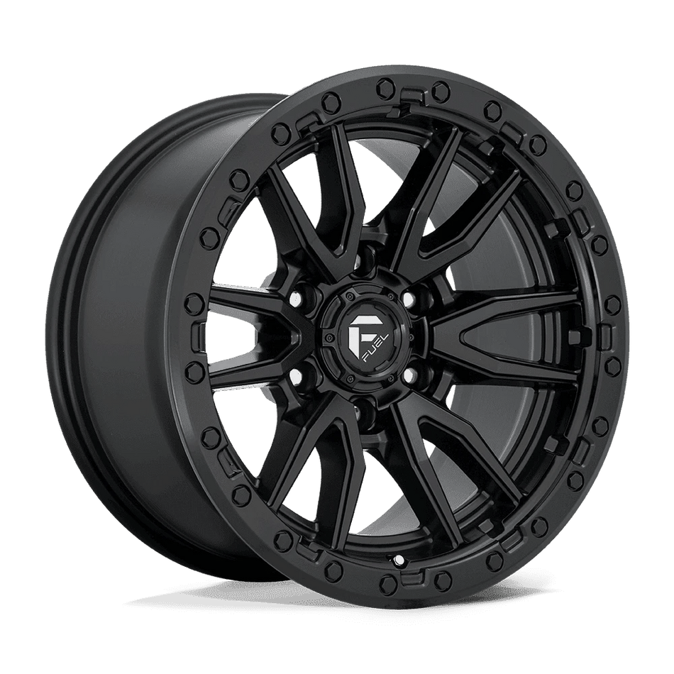 Fuel 1PC D679 REBEL 17x9 ET1 6x120 Matte Black