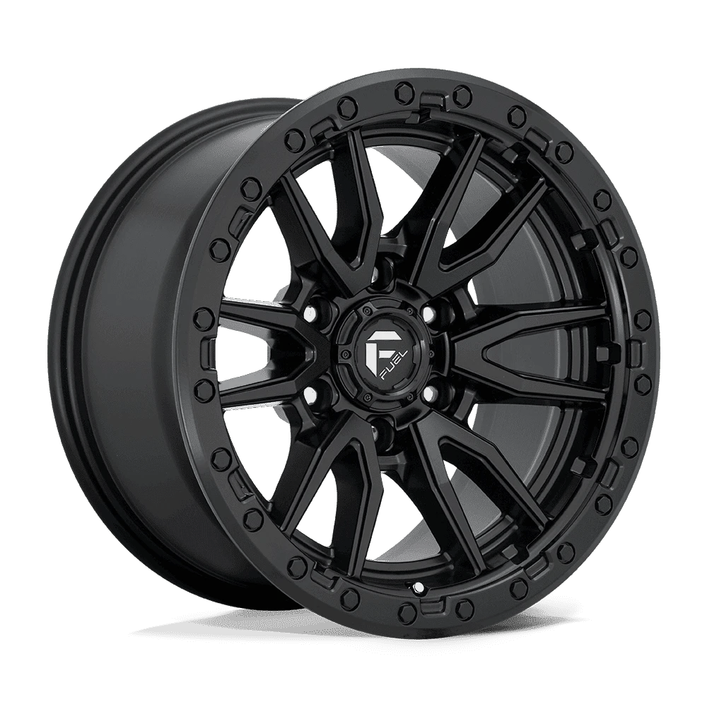 Fuel 1PC D679 REBEL 17x9 ET-12 6x135 Matte Black