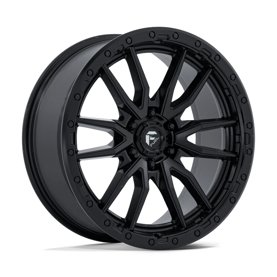 Fuel 1PC D679 REBEL 22x10 ET-13 6x135 Matte Black