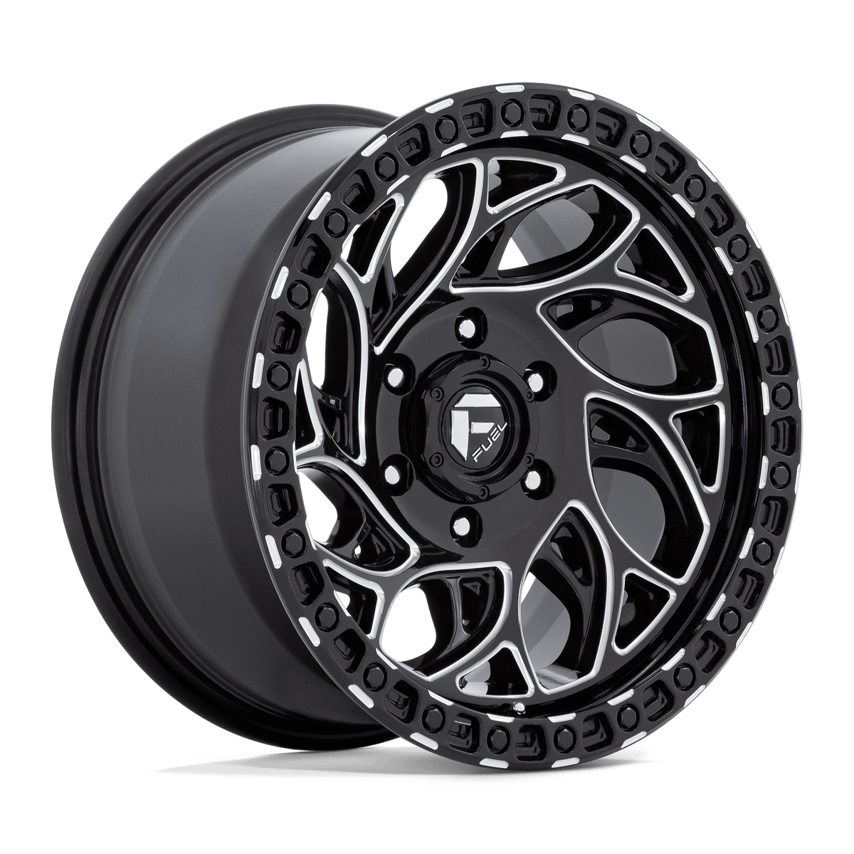 Fuel 1PC D840 RUNNER OR 20x9 ET20 5x127 Gloss Black Milled