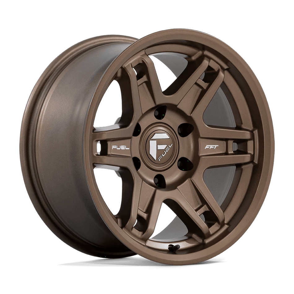 Fuel 1PC D837 SLAYER 17x8.5 ET-15 5x127 Matte Bronze