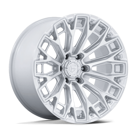 Fuel 1PC FC882 TRAX 17x9 ET1 6x139.7 Gloss Silver w/ Machined Face