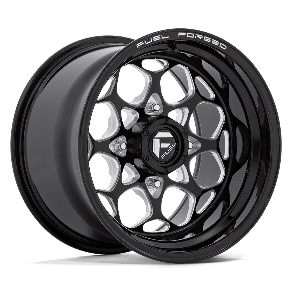Fuel UTV FV400 SCEPTER UTV 15x10 ET0 4x156 Gloss Black Milled