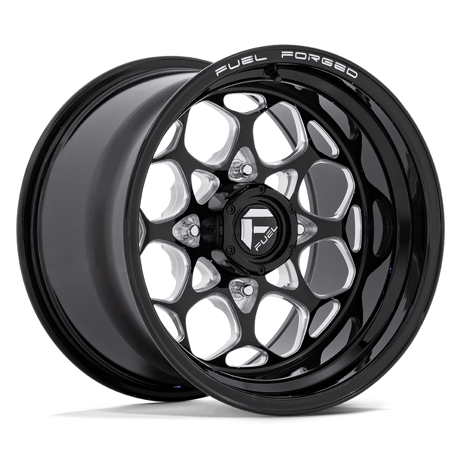 Fuel UTV FV400 SCEPTER UTV 15x10 ET0 4x156 Gloss Black Milled