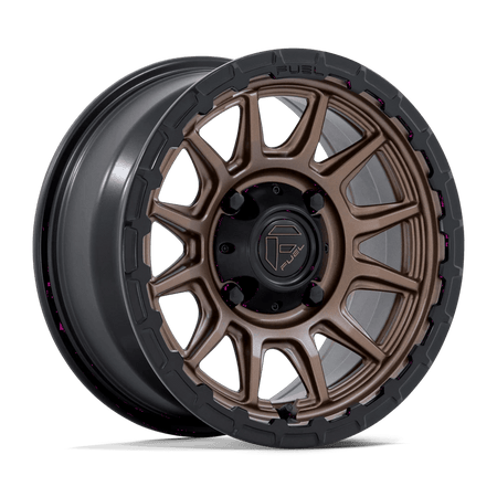 Fuel UTV FV866 PISTON UTV 15x7 ET10 4x137 Matte Bronze w/ Matte Black Lip