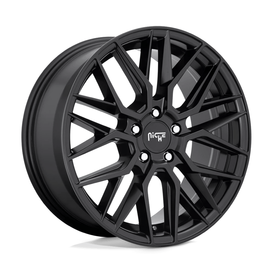 Niche 1PC M190 GAMMA 18x8 ET42 5x112 Matte Black