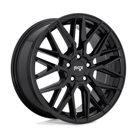 Niche 1PC M224 GAMMA 18x8 ET42 5x112 Gloss Black