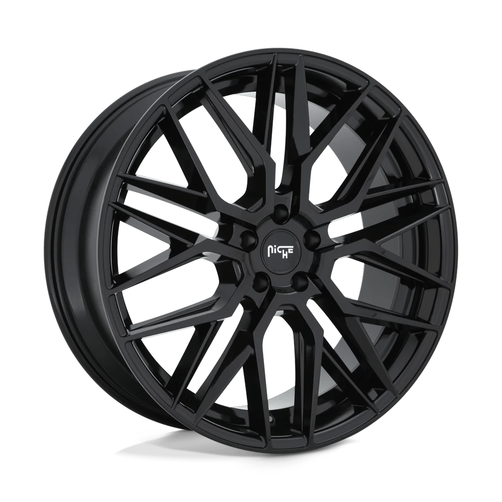 Niche 1PC M224 GAMMA 20x9 ET18 5x115 Gloss Black