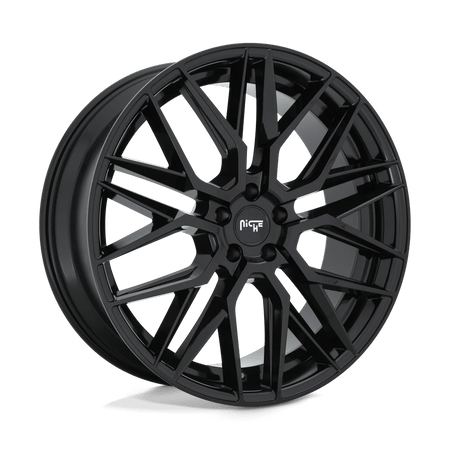 Niche 1PC M224 GAMMA 22x10.5 ET40 5x120 Gloss Black