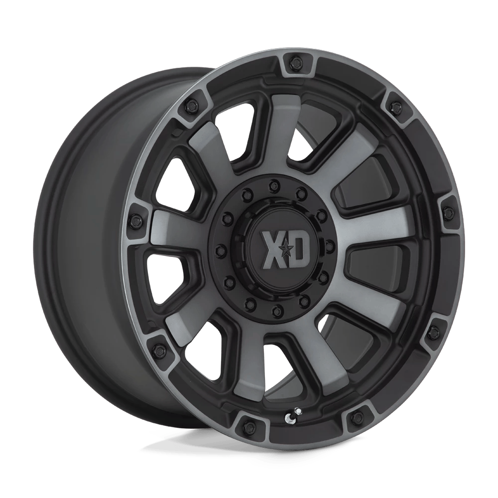 XD XD852 GAUNTLET 17x9 ET0 6x135/5.5 Satin Black w/ Gray Tint