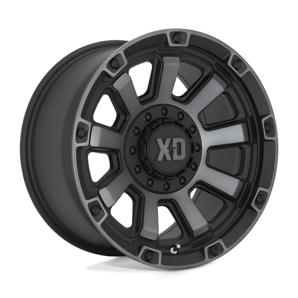 XD XD852 GAUNTLET 17x9 ET0 6x135/5.5 Satin Black w/ Gray Tint