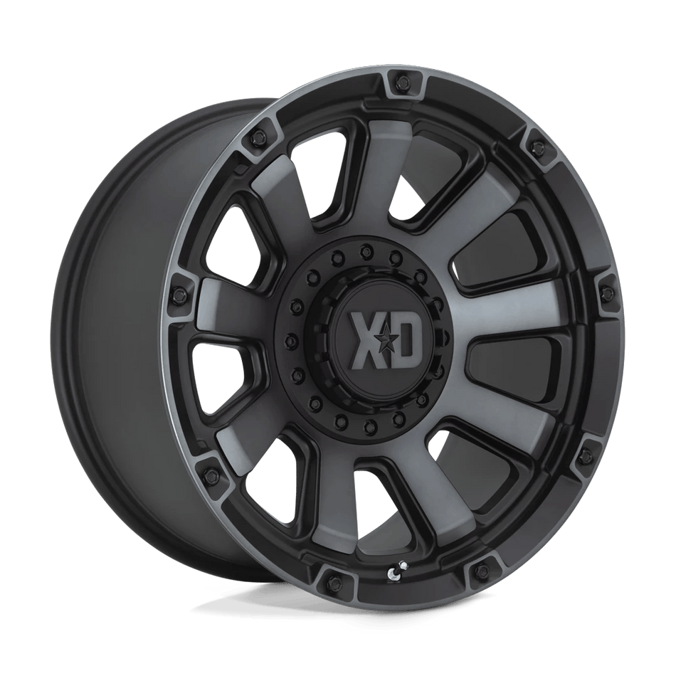 XD XD852 GAUNTLET 20x10 ET-18 6x135/5.5 Satin Black w/ Gray Tint