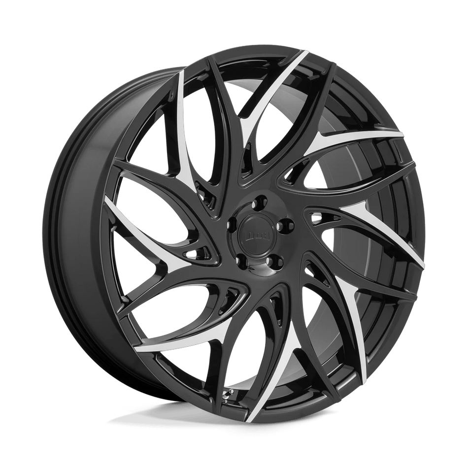 DUB 1PC S259 G.O.A.T. 24x10 ET30 6x135 Gloss Black w/ Machined Spokes