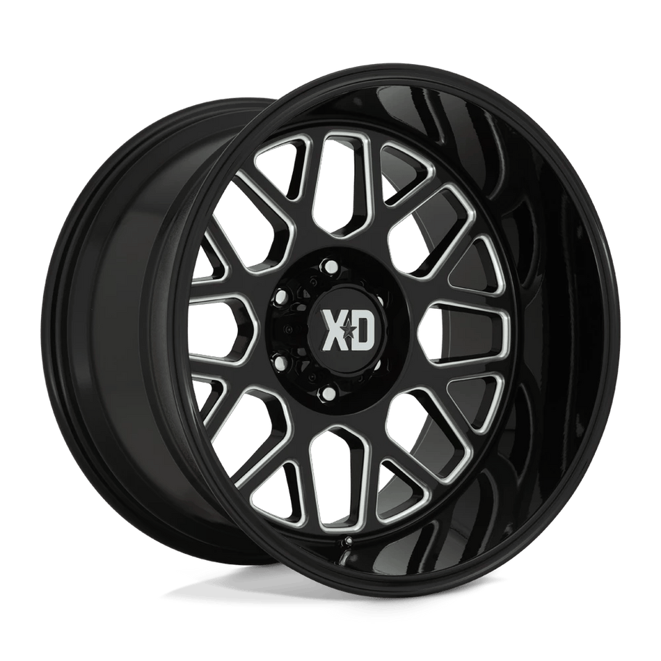 XD XD849 GRENADE II 20x10 ET-18 6x139.7 Gloss Black Milled