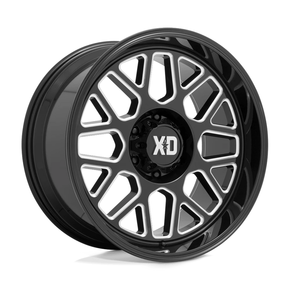 XD XD849 GRENADE II 20x12 ET-44 6x139.7 Gloss Black Milled