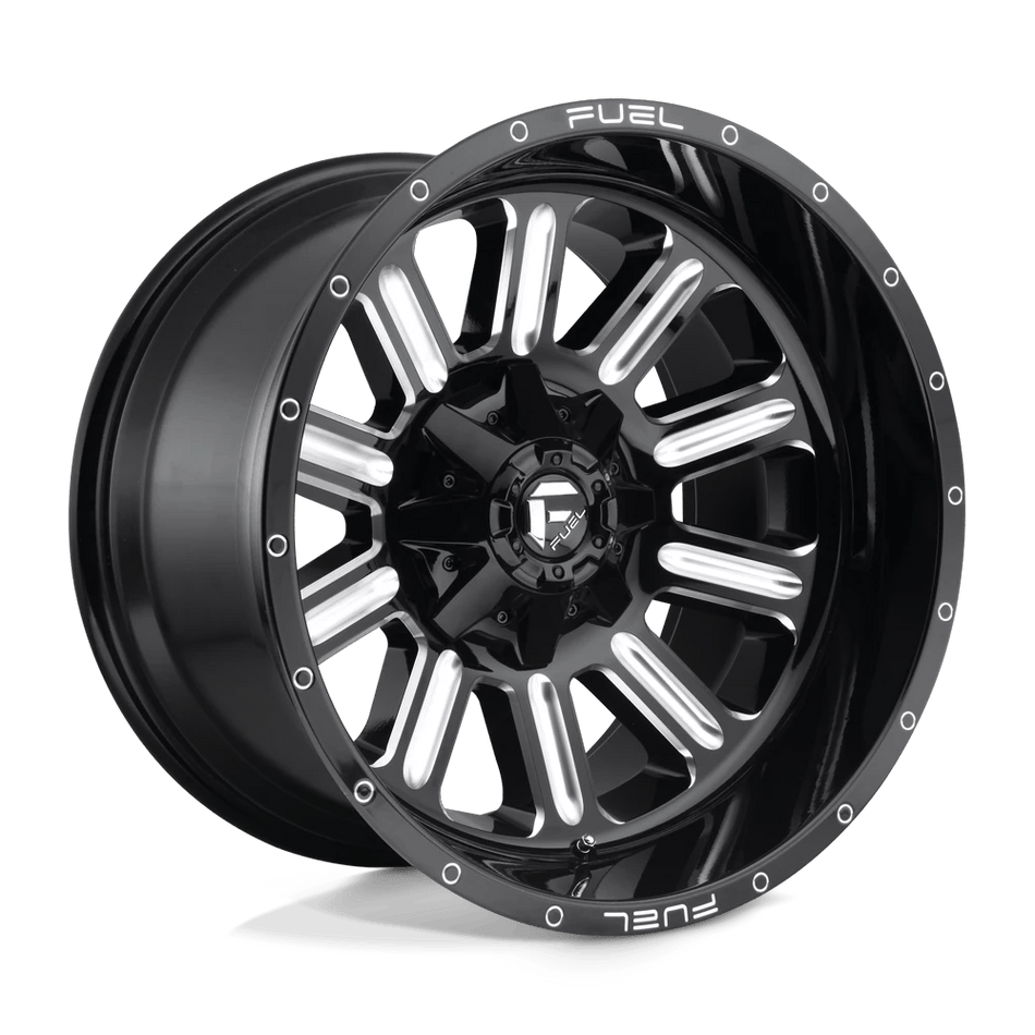 Fuel 1PC D620 HARDLINE 20x10 ET-19 6x135/5.5 Gloss Black Milled