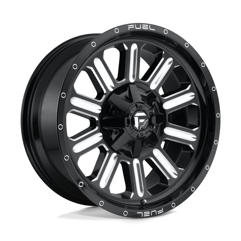Fuel 1PC D620 HARDLINE 20x9 ET1 8x180 Gloss Black Milled