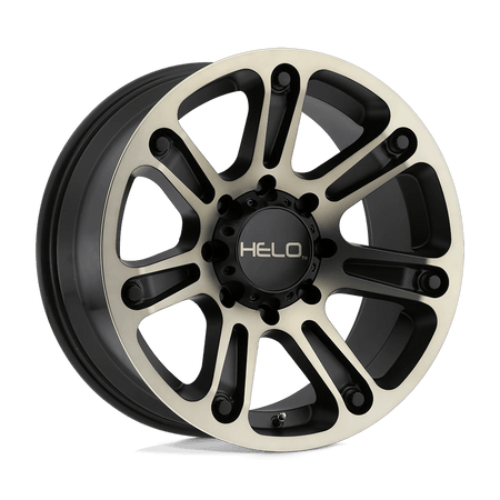 Helo HE904 20x9 ET-12 5x127 Satin Black Machined w/ Dark Tint