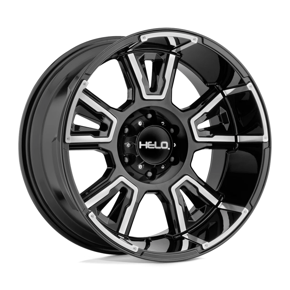 Helo HE914 20x9 ET0 6x139.7 Gloss Black Machined