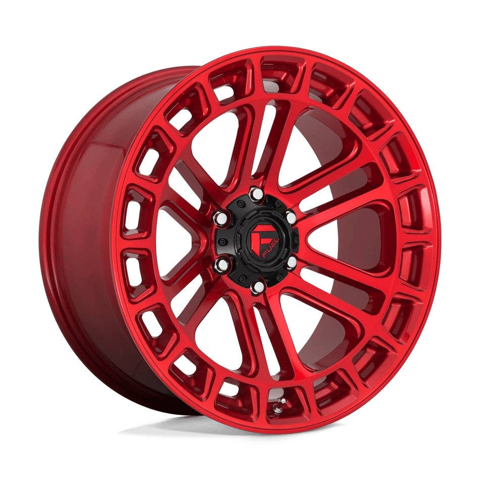 Fuel 1PC D719 HEATER 20x9 ET1 6x135 Candy Red Machined