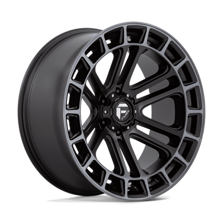 Fuel 1PC D720 HEATER 22x10 ET-13 6x139.7 Matte Black Double Dark Tint Machined