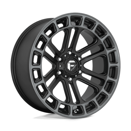 Fuel 1PC D720 HEATER 20x9 ET1 6x139.7 Matte Black Double Dark Tint Machined